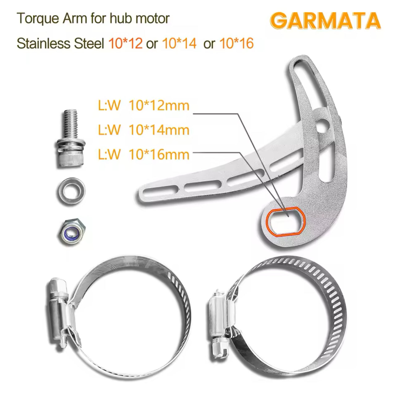 Heavy Duty Torque Arms (5000w Rated)